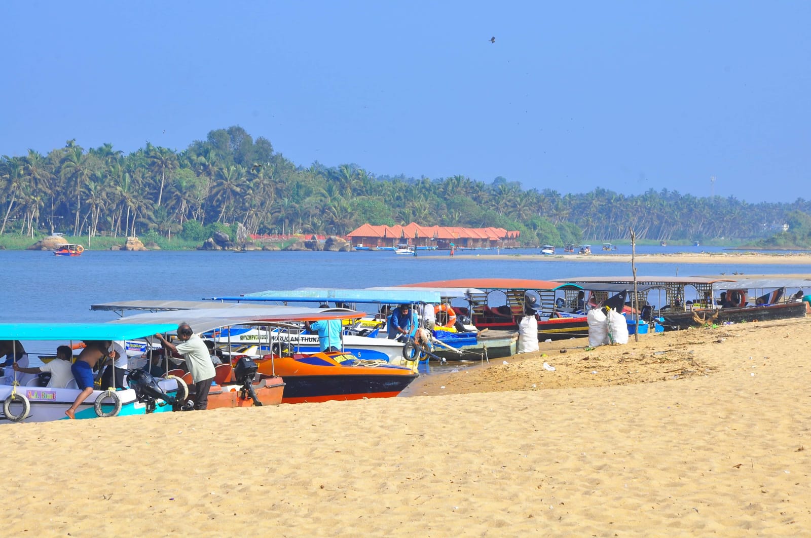 Backwater Boating in Poovar - Sunset Boating Cruise Image 2